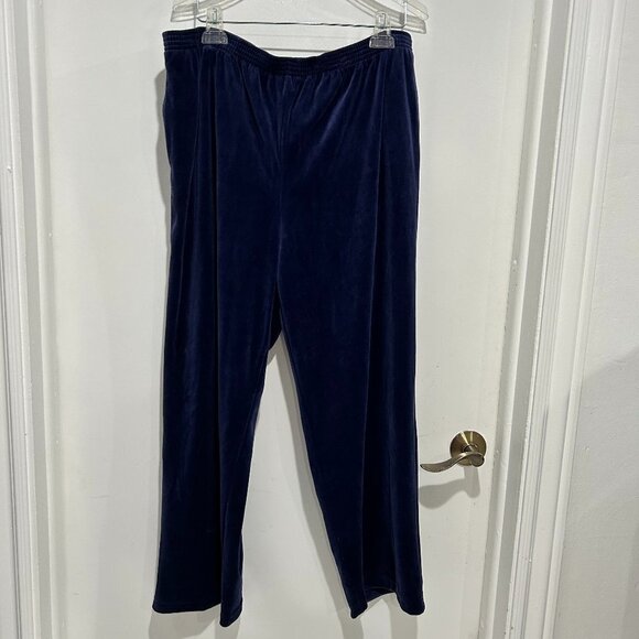 New with tag Women's Alfred Dunner velvet pant Size 18 - Picture 1 of 3